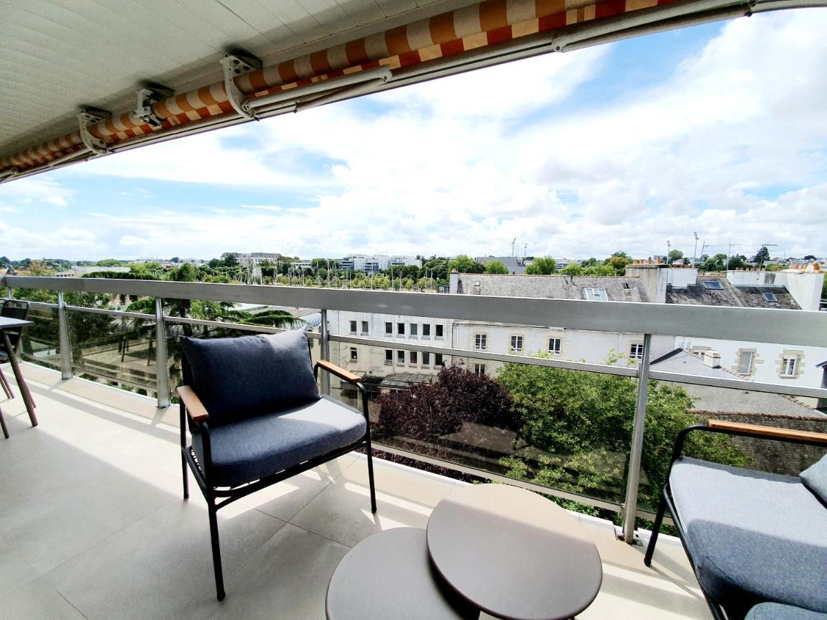 Grand Appartement De Standing Avec Terrasse Vue Port Au Centre De Ванн Экстерьер фото