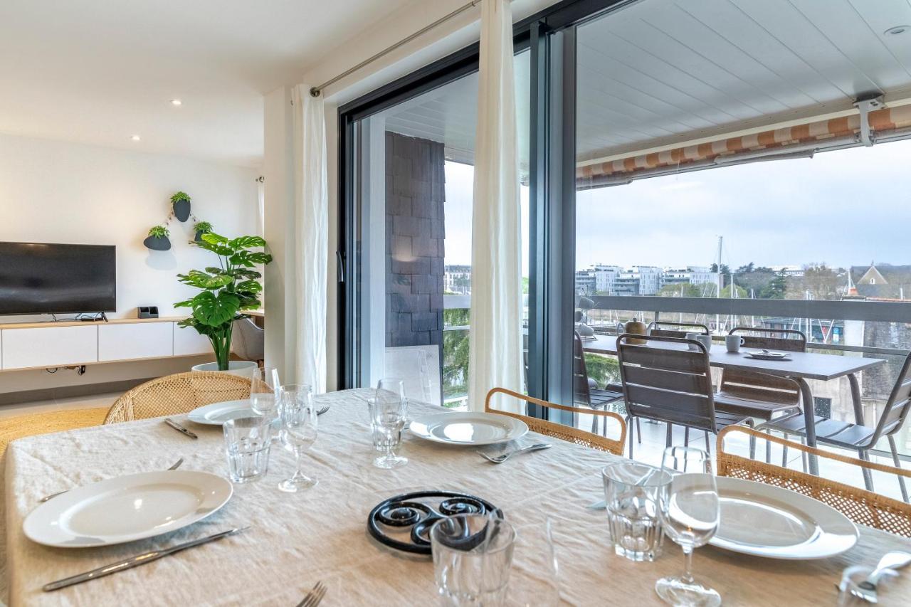 Grand Appartement De Standing Avec Terrasse Vue Port Au Centre De Ванн Экстерьер фото